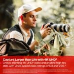 SanDisk 128GB Extreme PRO SD UHS-I Card, Up to 250MB/s Read and 120MB/s Write, 4K UHD, Full HD, U3, V30, SDSDXXJ-128G-GSCIN - Image 2