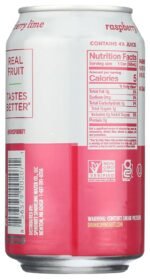 Spindrift Sparkling Water, Raspberry & Lime, 12 fl oz - Image 2
