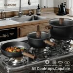 CAROTE 21pcs Pots and Pans Set, Nonstick Cookware Sets - Image 5
