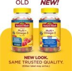Nature Made Mens Multivitamin Gummies with Omega-3, 150 Count - Image 2