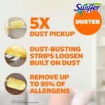 Swiffer Duster Kit with 3 ft Extendable Handle, Dusters for Cleaning, Set Includes 1 Extension Pole and 12 Heavy Duty Dusting Refills Dust Cleaner, Long Extended Wand for Ceiling Fans and Walls - Image 2