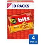 RITZ Bits Cheese Sandwich Crackers, 40 Snack Packs - Image 4