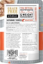 I AND LOVE AND YOU Feed Meow Indoor Wet Cat Food - Mackerel - Packed with Protein and Fiber, Grain Free, Shredded, 3oz Pack of 12 - Image 3