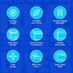 Ziploc Gallon Freezer Bags, Food Storage, Stand-Up Bottom, 66 Count - Image 4