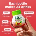Stur Liquid Water Enhancer | Fruit Punch | Naturally Sweetened | High in Vitamin C & Antioxidants | Sugar Free | Zero Calories | Keto | Vegan | 5 Bottles, Makes 120 Drinks - Image 5