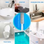 DISIWENE Pumice Cleaning Stone with Handle Toilet Bowl Cleaner Hard Water Ring Remover for Bath/Pool/Kitchen/Household Cleaning (4, 4 Pack with Handle) - Image 4