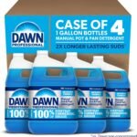 Dawn PRO Manual Pot & Pan Detergent, Bulk Liquid Dish Soap (1 gal, 4 pack)