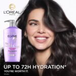 L'Oreal Paris Elvive Hyaluron Plump Shampoo and Conditioner Set, 53 Fl Oz - Image 2