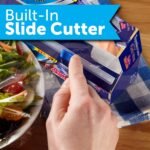 Reynolds Kitchens Clear Plastic Wrap, Built-In Slide Cutter, 225sq ft - Image 2