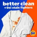 Tide 4-n-1 Ultra Oxi PODS Laundry Detergent Pacs, 57 Count, HE Compatible, Built in Pre-treater for Stains - Image 2