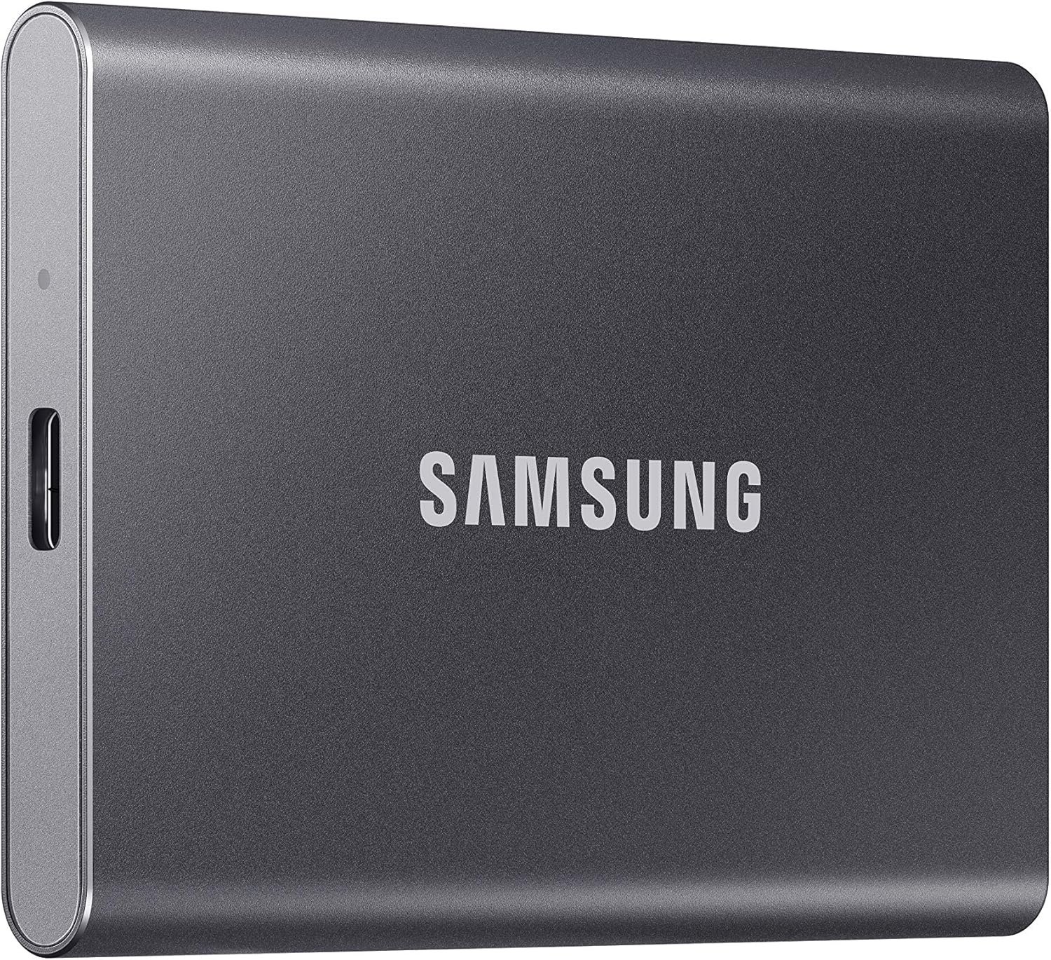 91YfRIy7kYL._AC_SL1500_ Samsung T7 Portable SSD 1TB Titan Gray, USB 3.2 Gen 2, Up to 1,050MB/s - Image 1