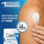 CeraVe Moisturizing Cream, Face & Body Moisturizer for Dry Skin, 19oz - Image 3