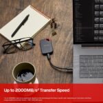 Sandisk 1TB Extreme Portable SSD, Up to 2000MB/s Transfer Speeds-New Model - Image 2