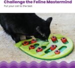 Catstages Nina Ottosson Buggin’ Out Puzzle & Play Cat Toy Treat Puzzle, 14" - Image 2