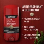 Old Spice Antiperspirant Deodorant for Men, 24/7 Sweat & Odor Protection, 24/7 Lasting Freshness, Invisible Solid, Swagger with Cedarwood Scent, 3.4 oz - Image 2