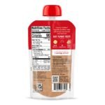 HappyBaby Clearly Crafted Bananas Raspberries & Oats Baby Food Pouch - Image 2