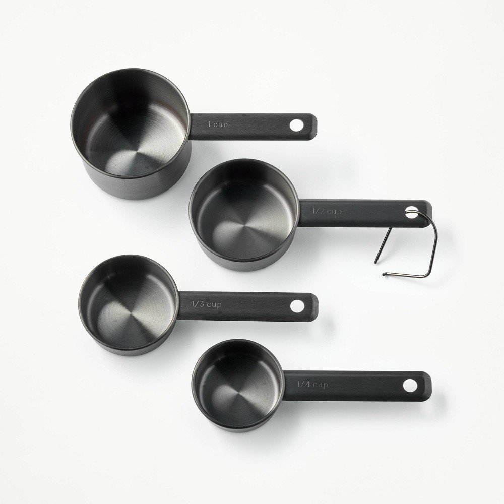 GUEST_04d00d34-4538-46ff-88f1-0164e1b539e9 4pc Stainless Steel Measuring Cups - Figmint™ - Image 1