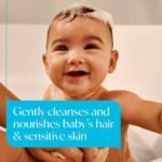 Aveeno Baby Daily Moisture Gentle Body Bath Wash & Shampoo - Lightly Scented - 18 fl oz - Image 3
