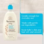 Aveeno Baby Daily Moisture Gentle Body Bath Wash & Shampoo - Lightly Scented - 18 fl oz - Image 5