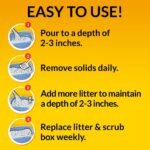 Purina Tidy Cats 24/7 Performance Non-Clumping Cat & Kitty Litter with Deodorizers & Low Tracking for Multiple Cats - 25lbs - Image 5