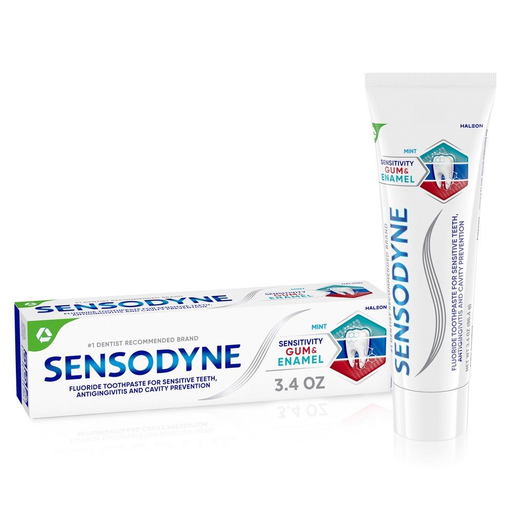 GUEST_08475ca6-fe9d-4fa3-83d5-e3ddb3a88d49 Sensodyne Sensitivity Gum and Enamel Toothpaste - 3.4oz - Image 1