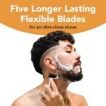 BiC Flex 5 Men's Disposable 5-Blade Razors - 2ct: Face, Neck, With Aloe, Vitamin E - Image 3