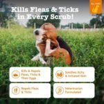 Zesty Paws Flea & Tick Shampoo - 16oz - Image 5