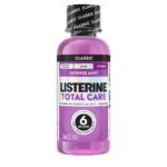 Listerine Total Care Anticavity Fluoride Intense Mouthwash - Mint - Travel Size - 3.2oz