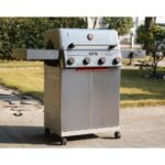 Monument Grills 4 Burner Propane Gas Grill with Broil Zone, 49000 BTU Stainless Steel BBQ Grill with Side Burner & Storage for Backyard, M2-415BZ - Image 4