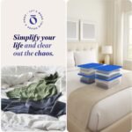 Homz Plastic Multipurpose Stackable Storage Container Bins with Secure Latching Lid for Home and Office Organization - Image 6