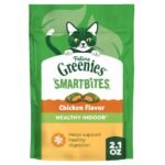 Greenies Smartbites Healthy Indoor Chicken Flavor Cat Treats