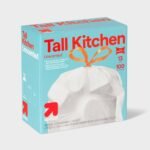 UltraStretch Tall Kitchen Drawstring Trash Bags - Unscented - 13 Gallon - up&up™ - Image 3