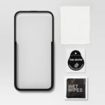 Apple iPhone 16/iPhone 15 Screen Protector Glass Shield 3pk - dealworthy™: Tempered Anti-Fingerprint - Image 2