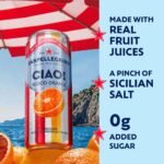 Sanpellegrino CIAO! Blood Orange Flavored Sparkling Water with Real Fruit Juices - 6pk/11.15 fl oz Cans: Caffeine-Free, No Added Sugar - Image 3