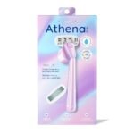 Athena Women's 5 Blade Reusable Razor Kit - Stardust: Whole Body, Manual, 1 Count
