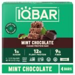 IQBAR Mint Chocolate Protein Bars - 6.4oz/4ct