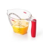 OXO 2 Cup Angled Measuring Cup: Clear Plastic, Dishwasher-Safe, Lifetime Warranty, 7" Width, 4.1" Height - Image 3