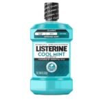 Listerine Antiseptic Intense Mouthwash for Bad Breath - Cool Mint - 1.5L