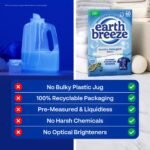 Earth Breeze Fresh Scent Laundry Detergent Sheets - 60 Loads: Hypoallergenic, Vegan, Concentrated, High Efficiency - Image 4