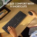 Logitech MK295 Wireless Mouse & Keyboard Combo - Graphite 920-009782 - Image 4