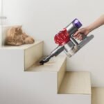 Dyson V8 Origin Cordless Stick Vacuum 10" Cleaning Red: Multi-Surface, Cyclonic Action, Bagless, 40 Min Run Time, Lithium Ion Battery - Image 4