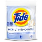 Tide Unscented Free & Gentle HE Deep Cleaning Concentrated Laundry Detergent Pods