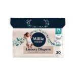 Millie Moon Luxury Disposable Diapers - (Select Size and Count)