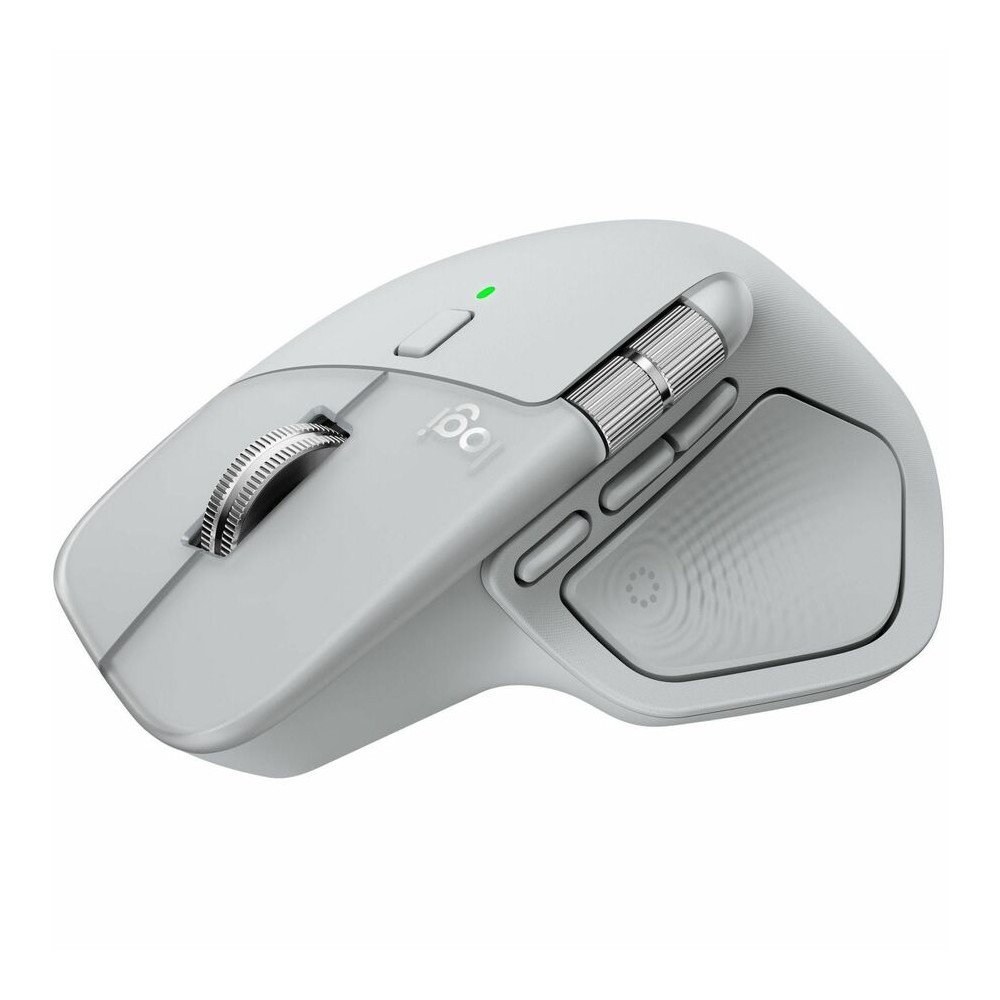 GUEST_232f4f60-bc2d-4757-8231-2494123e5303 Logitech MX Master 4 Ergonomic Wireless Mouse Pale Gray 910-007559 - Image 1