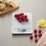 Taylor Digital Kitchen Glass Top 11lb Food Scale Silver - Image 4
