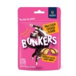 Bonkers Bites Paw Lickin' Chicken Flavor Crunchy Cat Treats- 3oz