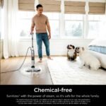 Shark Steam & Scrub with Steam Blaster Technology Scrubbing and Sanitizing Hard Floor Steam Mop S8201 14.5" Cleaning Path White - Image 5