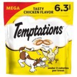 Temptations Classic Tasty Chicken Flavor Crunchy Cat Treats - 6.3oz