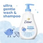 Baby Dove Rich Moisture Baby Wash & Shampoo, Hypoallergenic and Tear-Free - Image 6