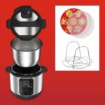 Instant Pot 6qt 9-in-1 Pressure Cooker Bundle: Exclusive Bonus Silicone Pan with Lid, Rice & Multi Cooker, Stainless Steel - Image 6